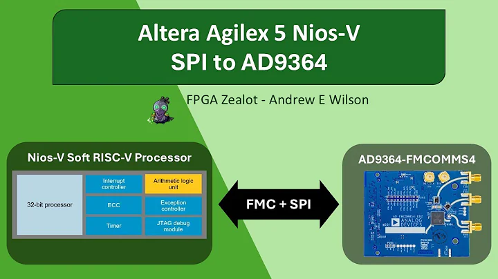 Altera Agilex 5 Nios-V ~ SPI to AD9364