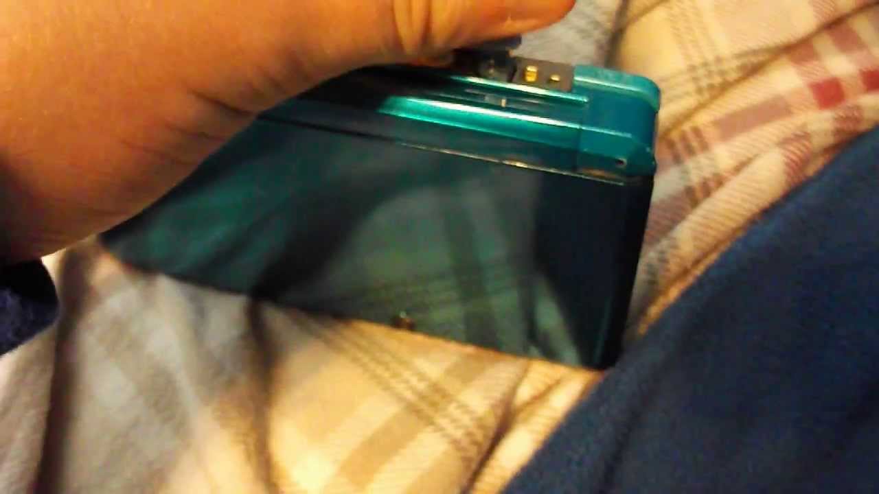 3ds problem It won't charge. YouTube