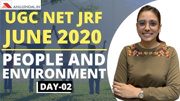 5 Important MCQs | Paper 1 | People & Environment | UGC NET JRF JUNE 2020 | Day 2- By Chanchal Ma