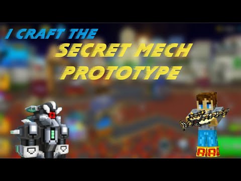 I craft the Secret Mech Prototype! / Secret Mech Set | Pixel Gun 3D