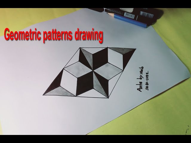 Simple Geometric Designs For Kids How To Draw Easy Geometric Pattern