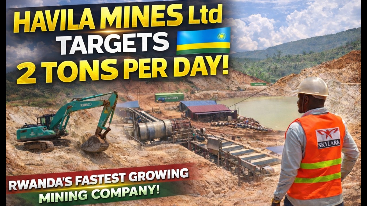 HAVILA MINES Ltd – Лучшая горнодобывающая компания в Руанде | Целевая добыча 2 тонны в день!