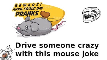 Make an April Fools Mouse Jiggler