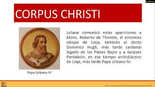 Origen de la Fiesta de Corpus Christi