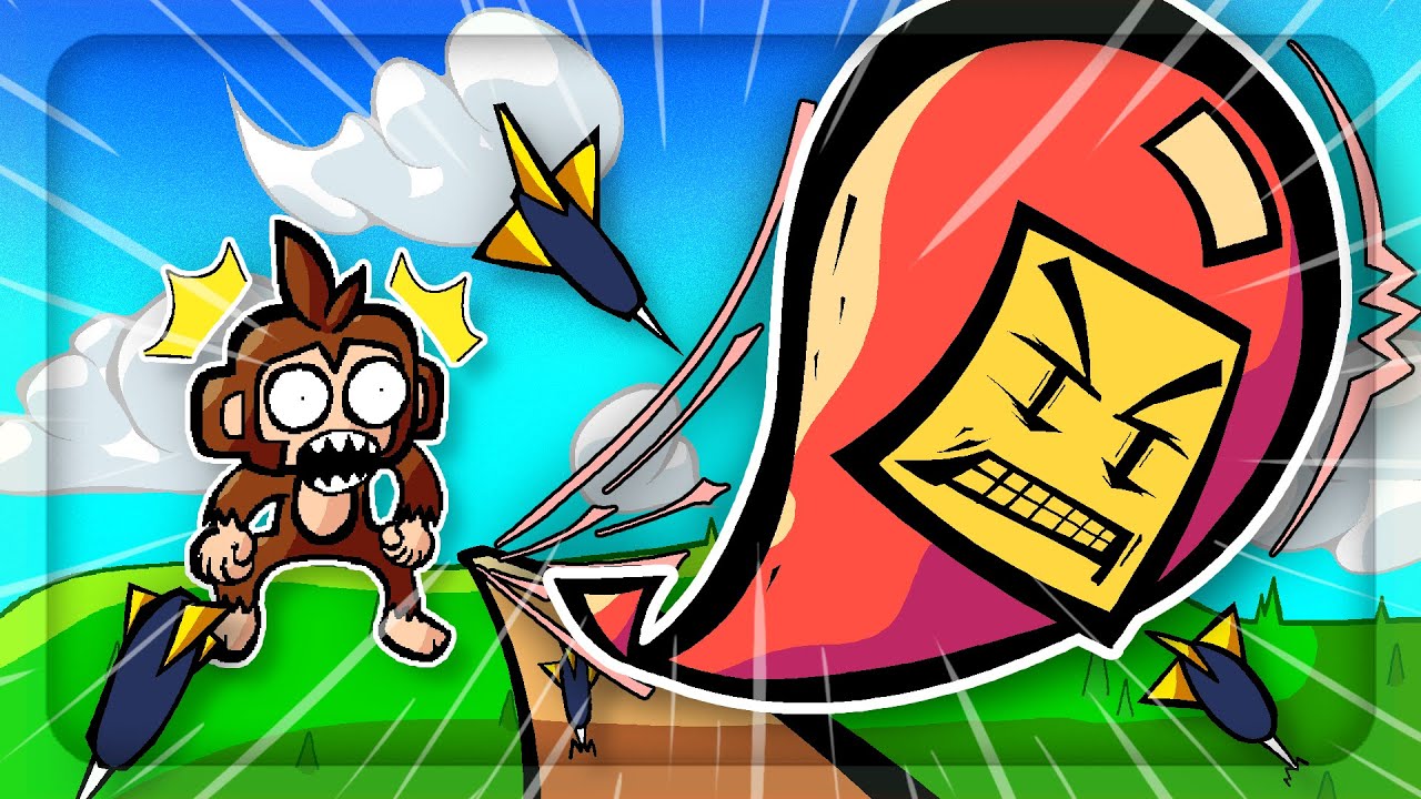 I Became the FASTEST Balloon Ever in Bloons But You're