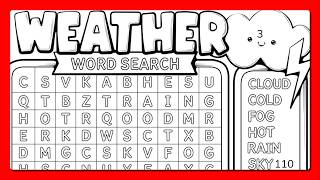 Word Search Puzzle | Colorful Words Fun Game Color by Number #coloringbook