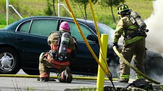 WHITEHOUSE NEW JERSEY PRE-ARRIVAL CAR FIRE 4/25/19 WITH EXPLOSIONS HUNTERDON COUNTY