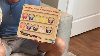 Stronger Magnet Montessori Toys,FLITI Color and Number Counting Games Review