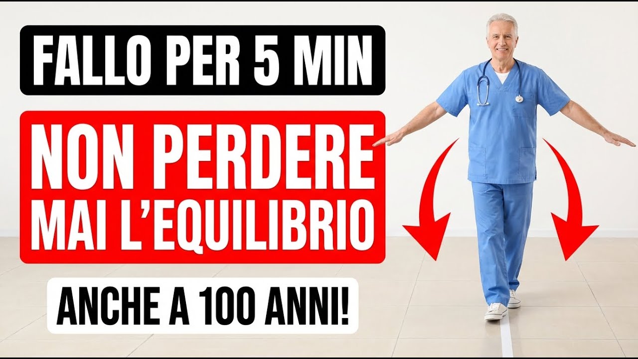 Questi 3 Esercizi di Equilibrio Proteggono la Tua Indipendenza Dopo i 60