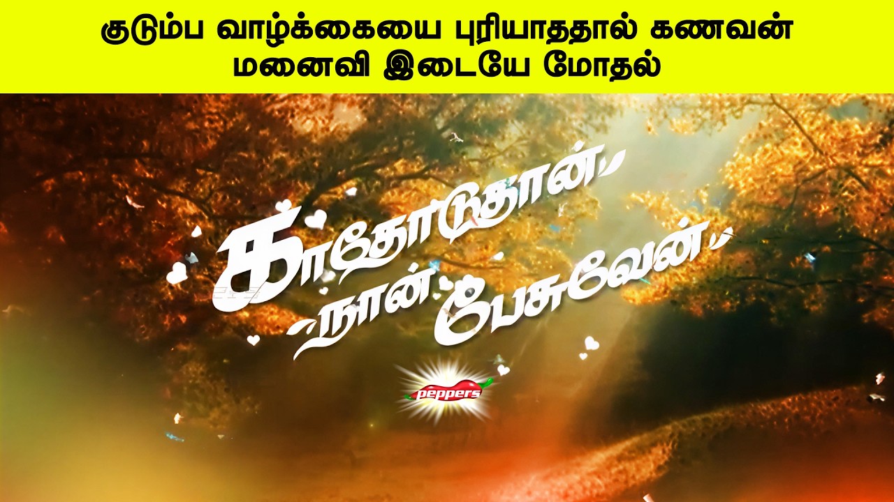 குடும்ப வாழ்க்கையை புரியாததால் கணவன் மனைவி இடையே மோதல் | காதோடுதான் நான் பேசுவேன்