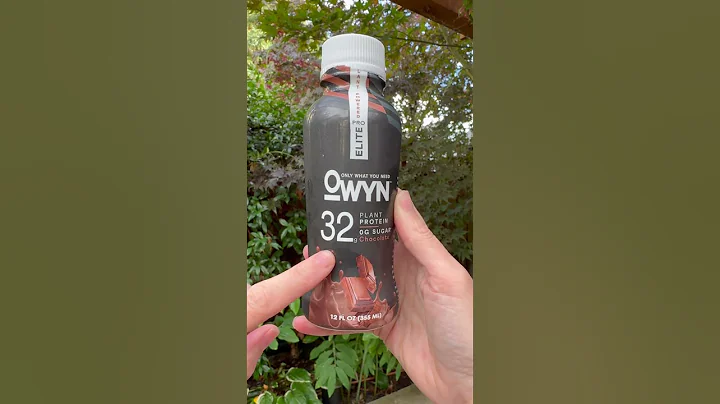 Power Your Day with the OWYN Pro Elite Vegan Protein Shake!