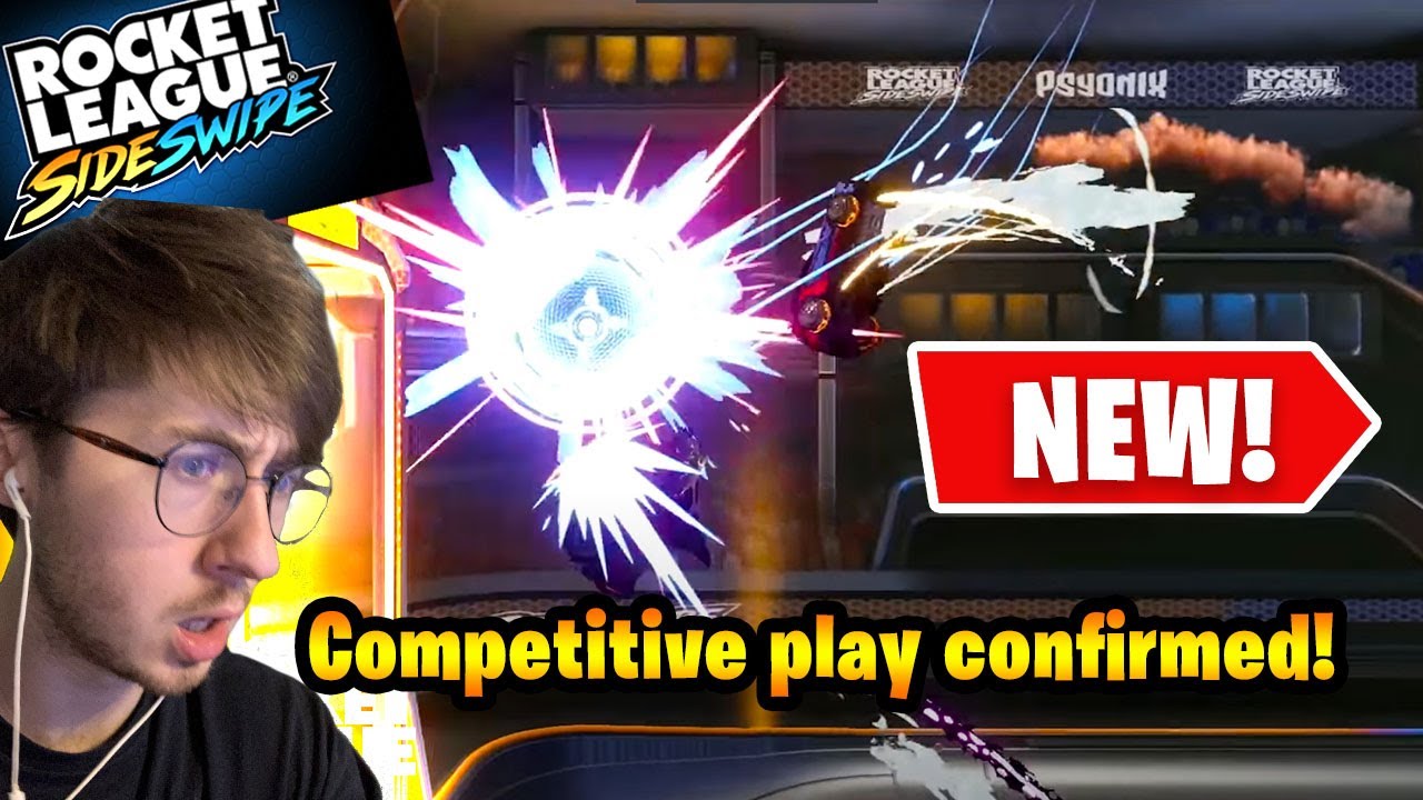 *NEW* Rocket League Sideswipe! Rocket League Mobile Video Reaction, News and Alpha Release Info!