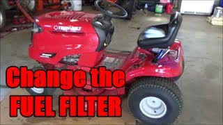 Troy-Bilt Pony | How to Change the Fuel Filter