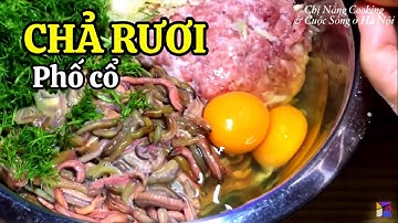 CHẢ RƯƠI- Cách làm chả rươi phố cổ | Ẩm thực Hà Nội
