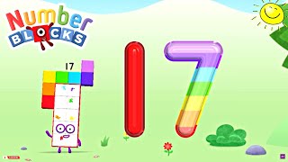Numberblocks World App | Meet Numberblocks Seventeen | Number 17 | Learn Tracing | Educational Game screenshot 2