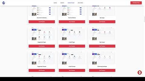 Micko - Social Community and Marketplace HTML Template products e-learning Easy Create Website