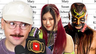 Guess the WWE Superstar by Their REAL NAME (EXPERT DIFFICULTY)