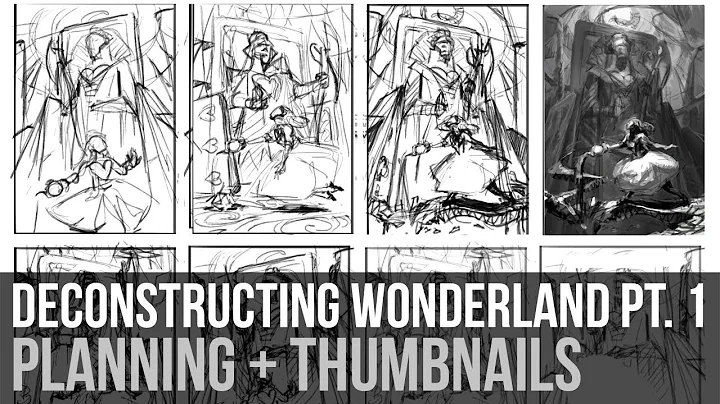 Re-Paint Part One | Planning, Thumbnails + Reference