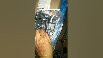 zebronics keyboard unboxing 😃🎉📁#shorts #new #vlogerabha