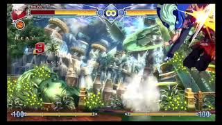 Azrael safejump/back dash OS and mixup examples