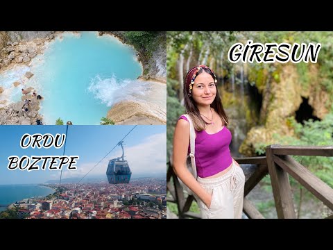 ORDU-GİRESUN GEZİMİZ I Boztepe Teleferik I Doğa Harikası Mavi Göl I Fatsa'da Kahvaltı & Öğretmenevi