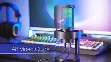 [Tutorial] of Setting up FIFINE AmpliGame A8 on An Arm Stand, Windows, Mac and PS5