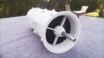 3D Printed EDF | 1st Full Power Test