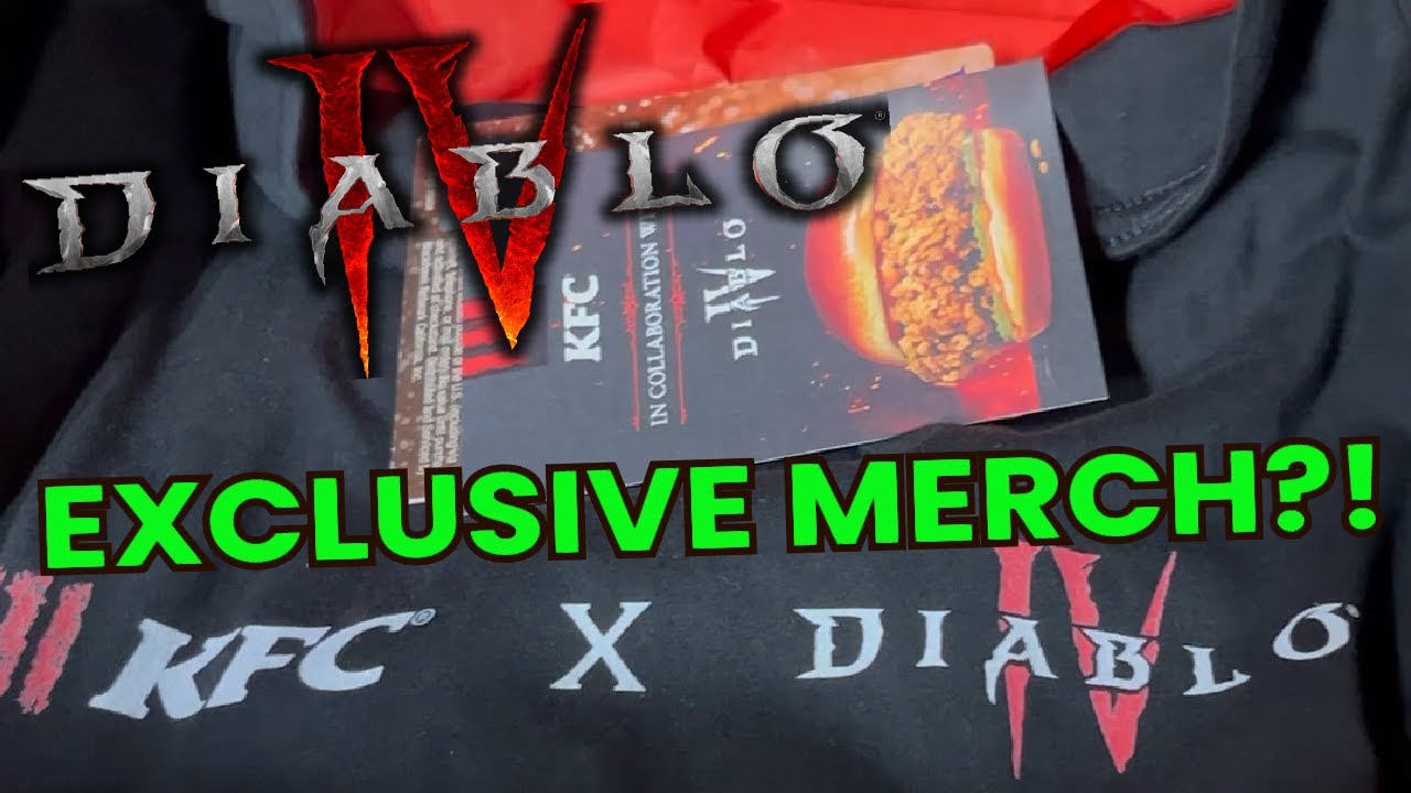 I Got Exclusive Diablo 4 Merch From KFC!