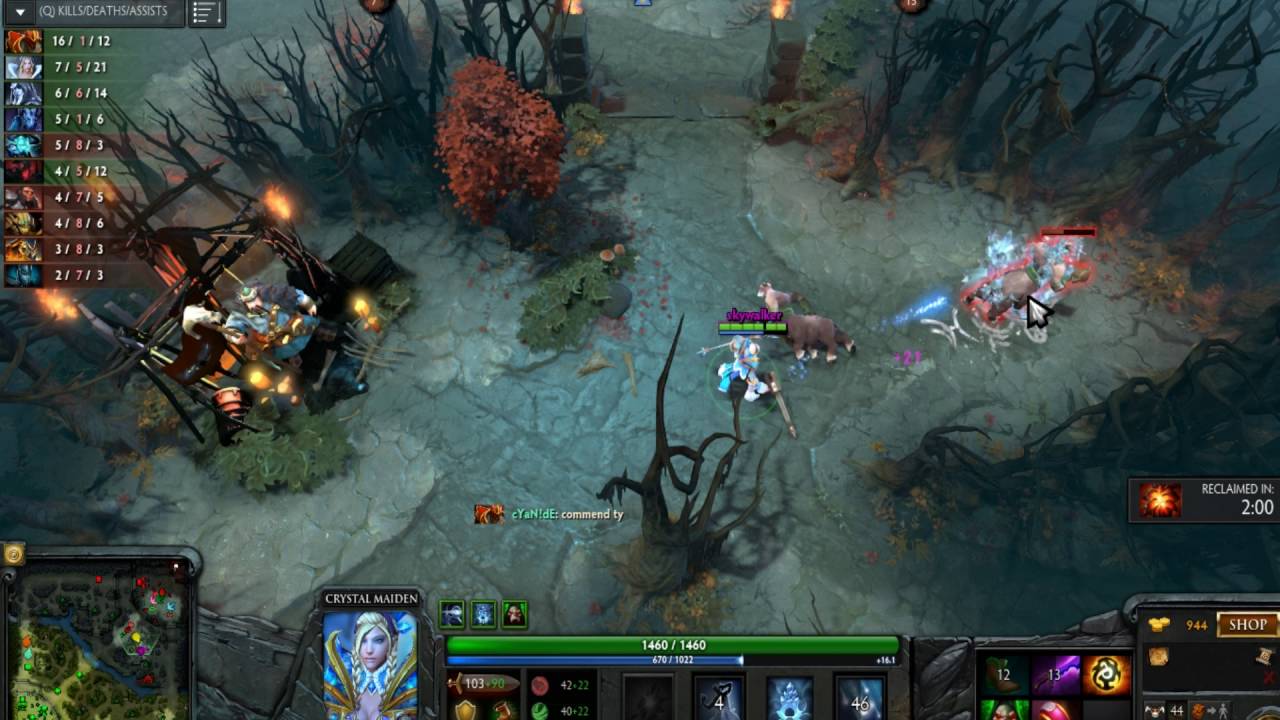 Crystal Maiden Gameplay [My Style] Part 4 of 4 YouTube