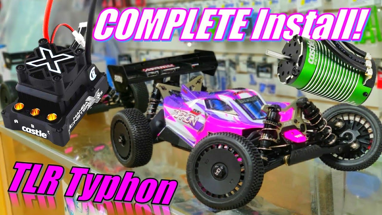 Full Build Arrma TLR Typhon! "How To?" Tutorial