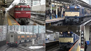 2024/03/26 【廃車回送 甲種輸送 新津配給】 205系 中原車, E233系 サロ車 & E235系