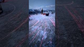 Nightrise at the Banff Gondola - #shorts