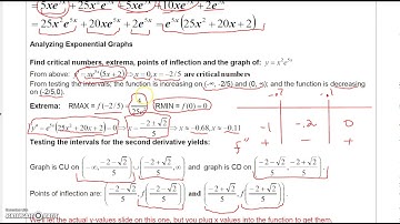 Business Calculus 4.3.2 Calculus of Exponential Functions Part 2