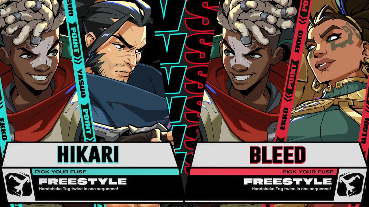 Hikari (Yasuo / Ekko) vs Bleed (Ekko / Illaoi) - 2XKO