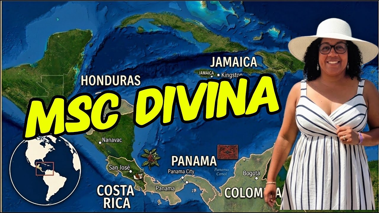 6 Destinos, 1 Barco: 🚢 Mi ruta INCREÍBLE en el MSC Divina