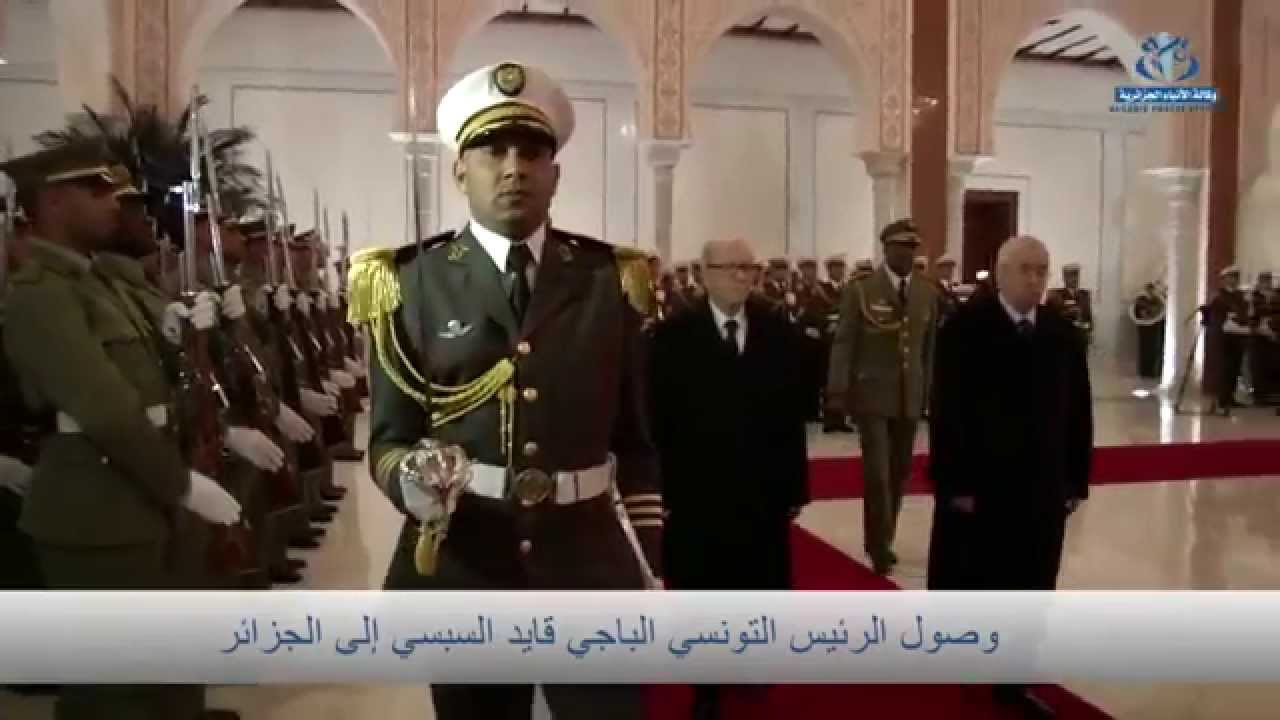 الرئيس التونسي يشرع في زيارة دولة إلى الجزائر