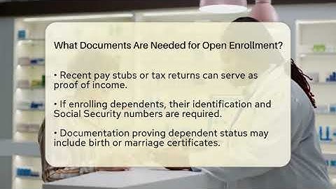 What Documents Are Needed for Open Enrollment? | Health Insurance Experts Guide News