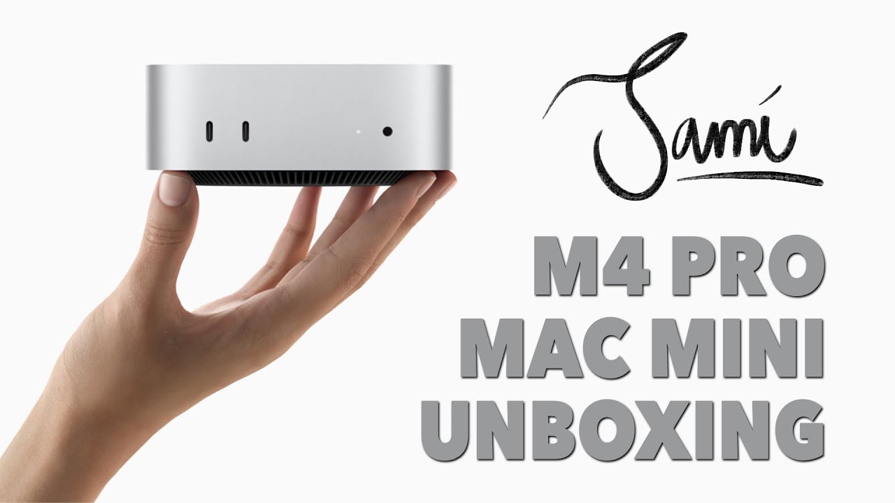 M4 Pro Mac Mini Unboxing - YouTube