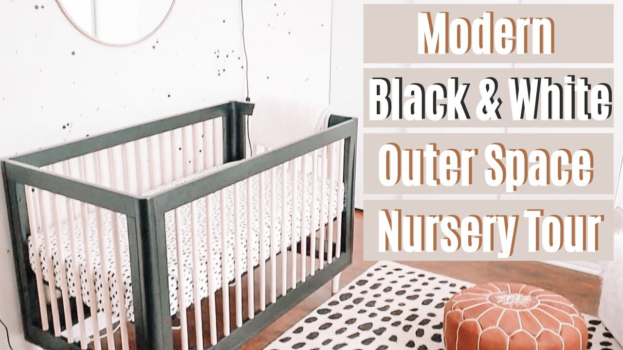 outer space themed nursery