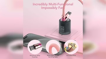 Review: 4-in-1 Universal Multi USB Charging Cable – 240W Max Fast Charger Cord with Multiple C...