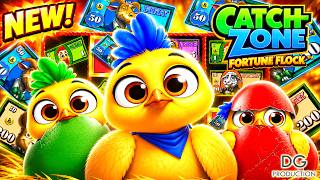 ‼️OMG HOW MUCH MONEY CAN I CATCH? NEW CATCH ZONE SLOT MACHINE LAS VEGAS CASINO GAME LIVE PLAY IRL