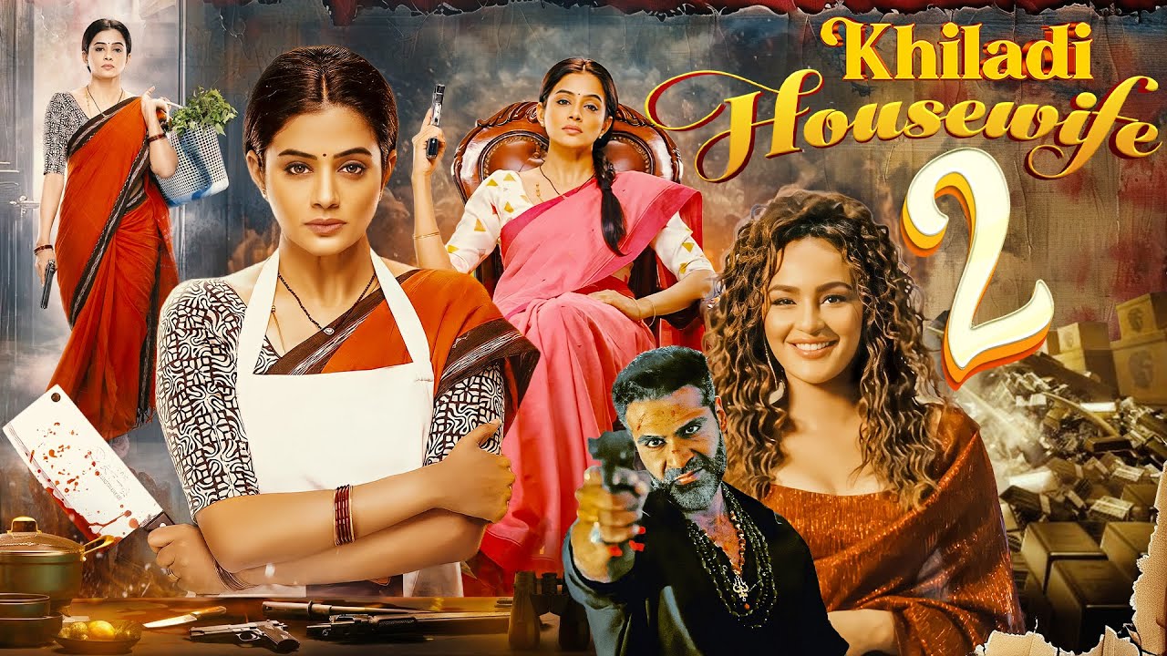 एक हाउसवाइफ… एक मास्टर प्लान! | Khiladi Housewife 2(हिंदी) | Priyamani South New Crime Thriller 2024