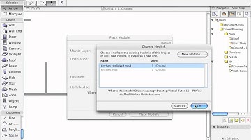 ArchiCAD - Modules and Hotlinked Modules