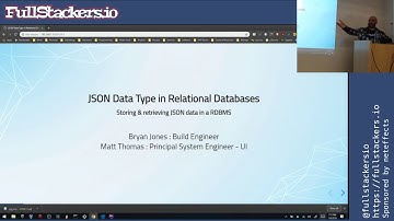 Meetup No. 38 - JSON Data Type in Relational Databases
