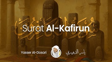Surat Al-Kafirun (Those who deny the truth) | Yasser Al-Dosari | ياسر الدوسري | سورة الكافرون