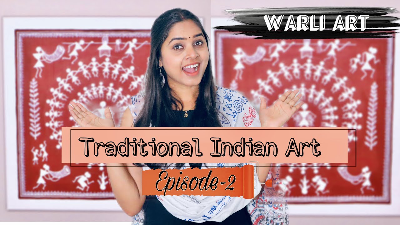Traditional Indian Art Series Episode 2 Warli Art On Canvas Traditional Indian Art Series Episode 2 Warli Art On Canvas