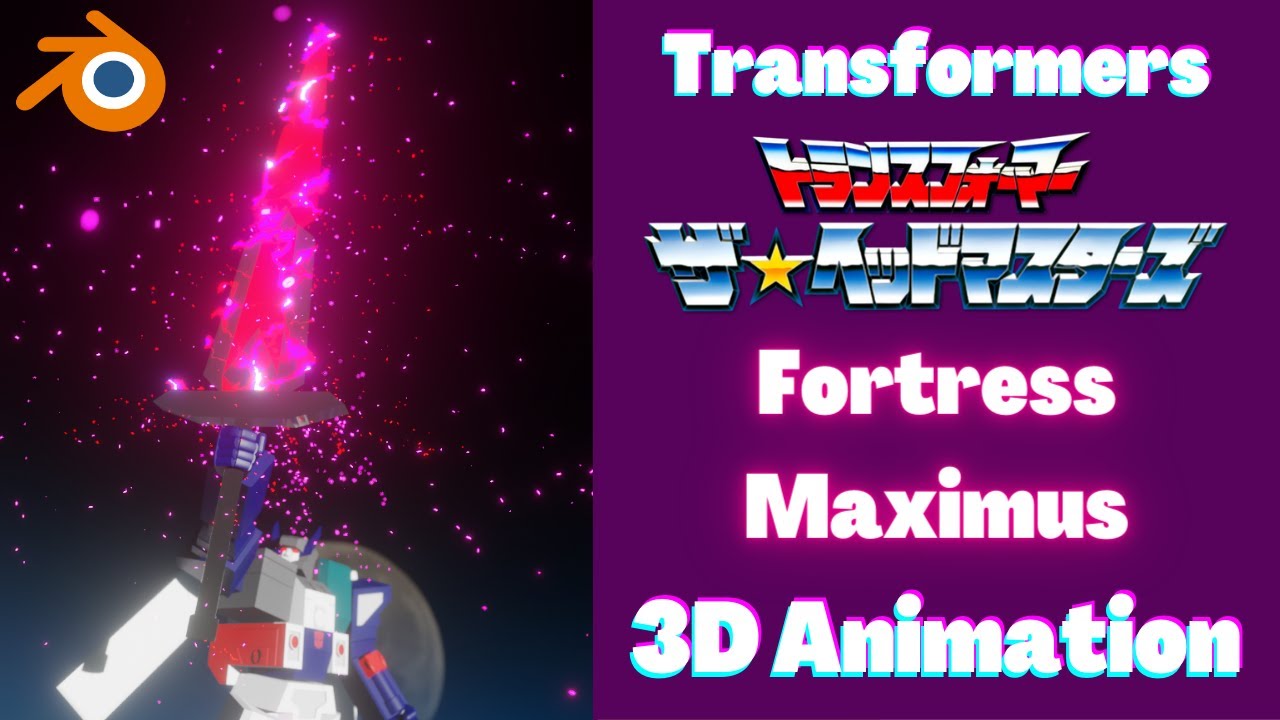 Transformers 3D Animation Fortress Maximus (Blender) YouTube