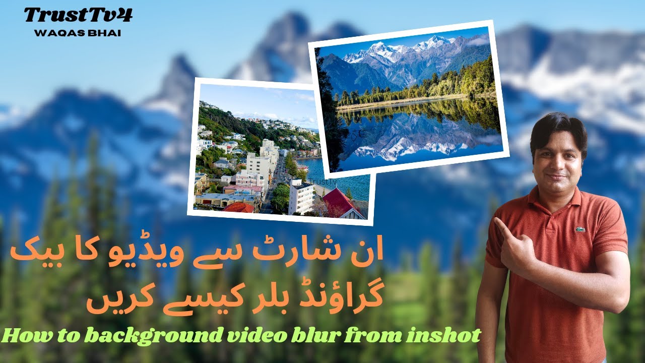 How To Blur Video Background In inshot Hindi/Urdu | inshot Se Video Background Blur Kaise Kare