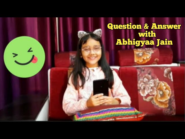 QnA Video | Abhigyaa Jain | Sawal Jawab | Abhigyaa Jain Dance life |  Questions and Anwers class=