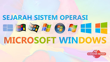 Sejarah Sistem Operasi Microsoft Windows (Windows 1.0 - Windows 10)